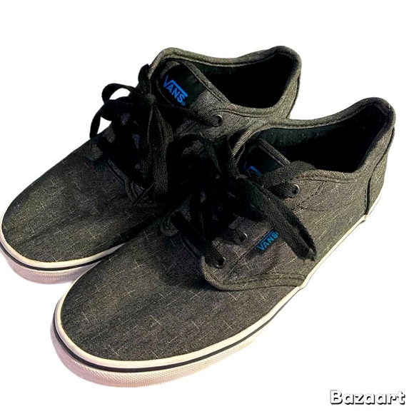Vans Other - VANS Atwood Sneakers, Off the Wall, Canvas, Youth Sz 6.5, Kicks, unisex